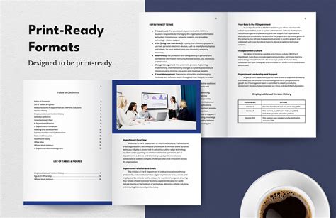 Employee Manual Template in Word, PDF, Google Docs - Download ...