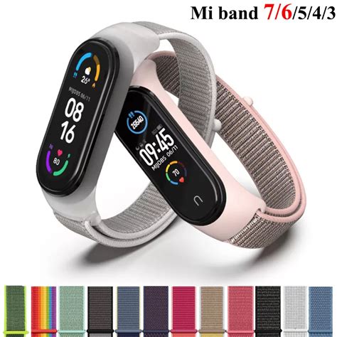 Correa De Nailon Para Xiaomi Mi Band Pulsera Deportiva Para Modelos