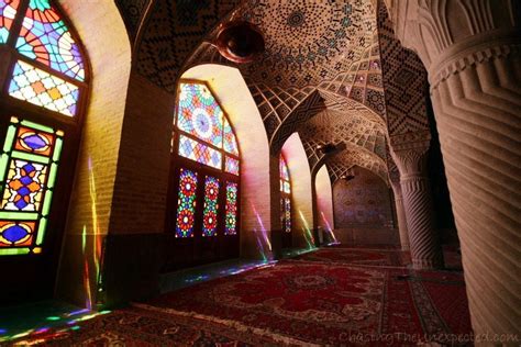 A psychedelic journey inside Nasir al-Mulk mosque in Shiraz