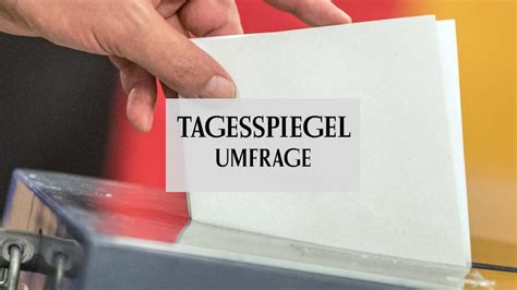 Nehmen Sie Jetzt An Der Umfrage Teil Wen W Rden Sie W Hlen Wenn Am