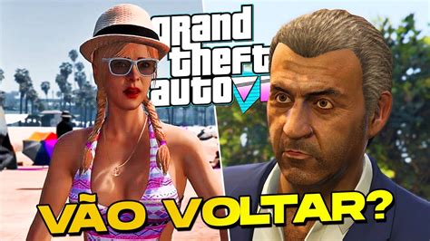 Personagens De Gta Que Podem Voltar No Gta Youtube