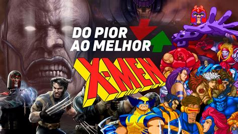 Qual o MELHOR e o PIOR JOGO dos X MEN segundo a crítica Do Pior ao