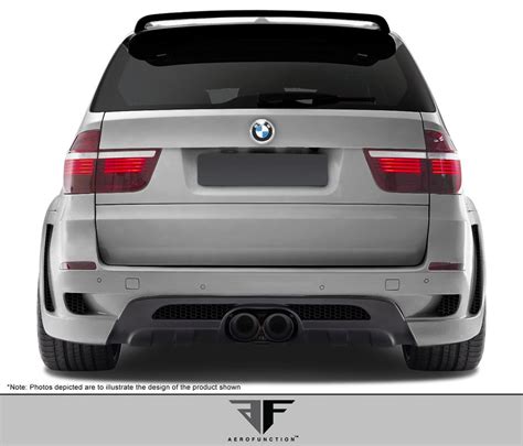 2010 2013 Bmw X5 X5m E70 Af 1 Wide Body Rear Bumper Cover Gfk 1pc