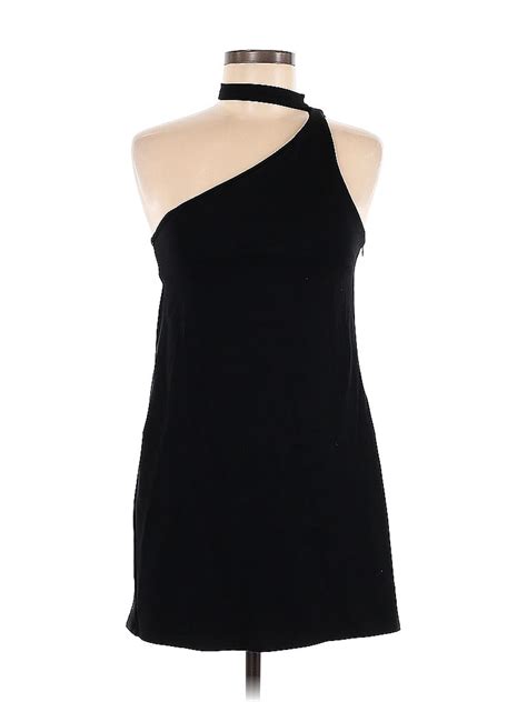 Trafaluc By Zara Solid Black Cocktail Dress Size 6 65 Off ThredUp