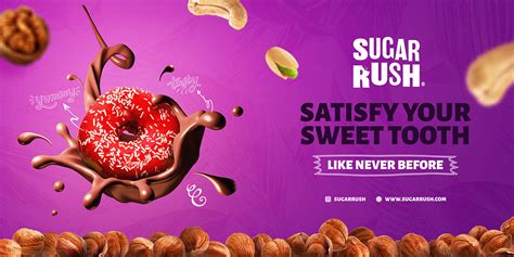 Sugar Rush - Logo Design & OutDoor Campaign :: Behance