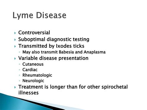 Ppt Lyme Disease Powerpoint Presentation Free Download Id4235972