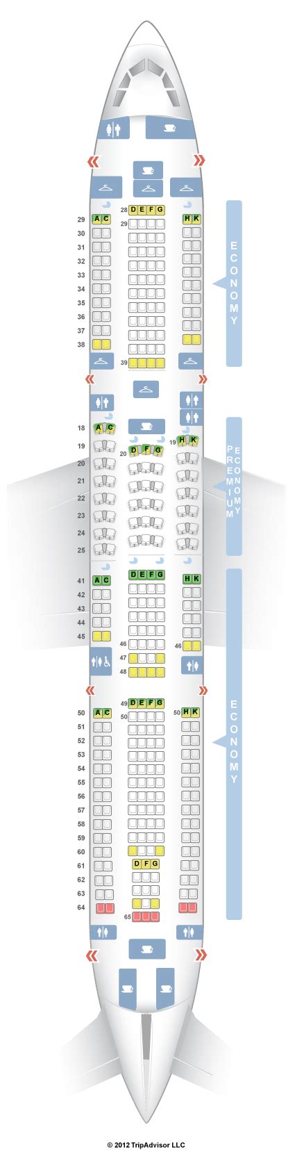 SeatGuru Seat Map China Airlines