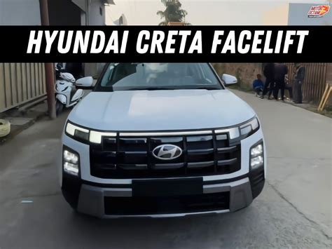 Hyundai Creta Facelift Walkaround Leaks Ahead Of Launch Motoroctane