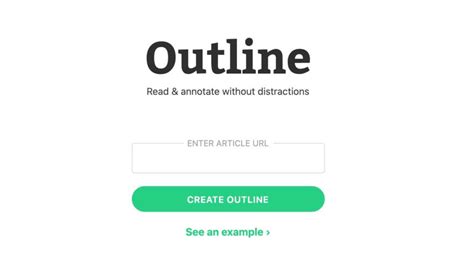 Outline Lire Et Annoter Des Articles Sur Le Web Les Outils Tice