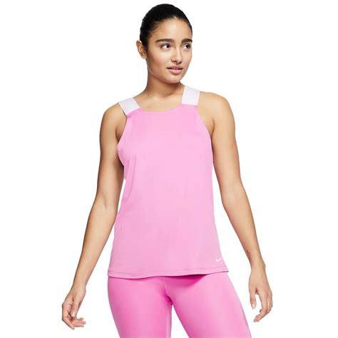 Nike Womens Pro Tank Pink Bmc Sports