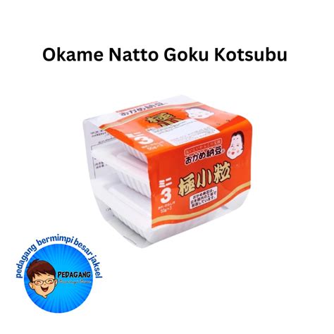 Jual Okame Goku Kotsubu Natto 50gr Okame Natto Goku Kotsubu Mini 3