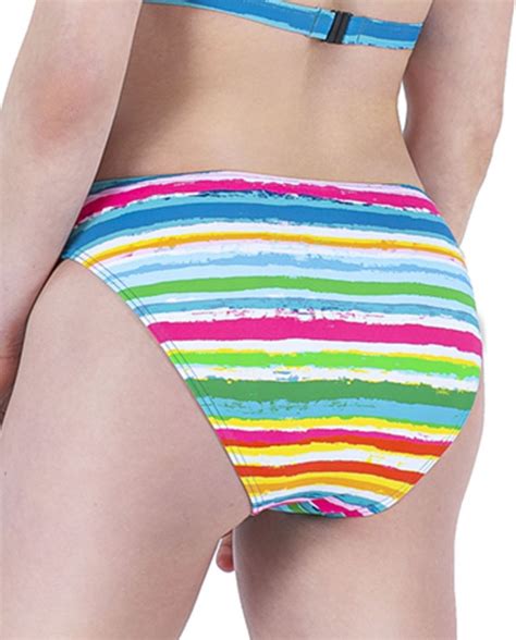 Braga bikini clásica estampado multicolor Watercolor Bikini Bikini