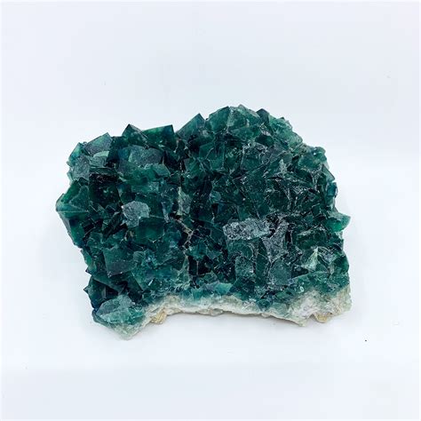 Green Fluorite Cluster from Madagascar - Agate Designs