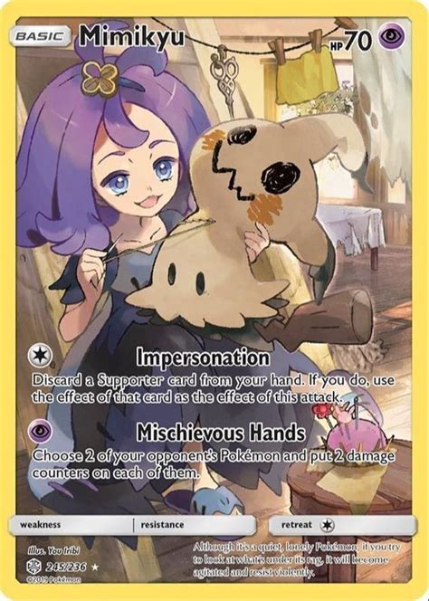 Mimikyu Pokemon Cards Price Guide - Sports Card Investor