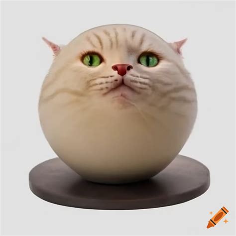 Abstract Art Of A Cat In A Sphere