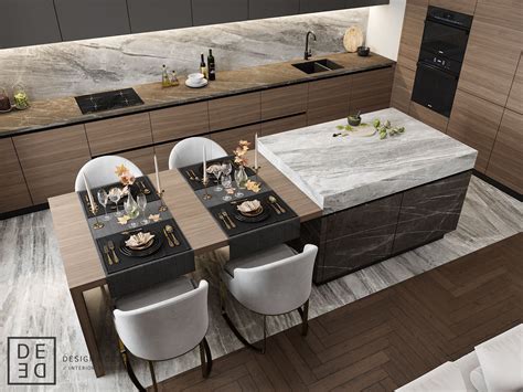 Кухня С Приставным Столом - COLLECTION-DESIGN.RU