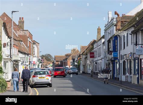 High Street, New Romney, Kent, England, United Kingdom Stock Photo - Alamy