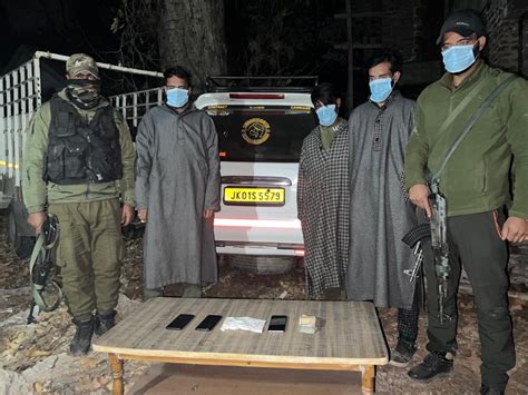 03 Drug Peddlers Arrested In Budgam Contraband Substance Recovered