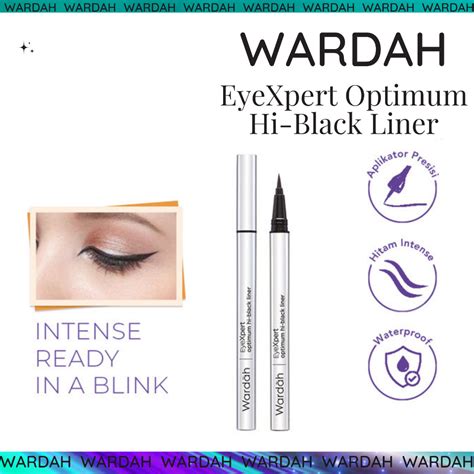 Jual Wardah Eyexpert Optimum Hi Black Liner G Eyeliner Shopee