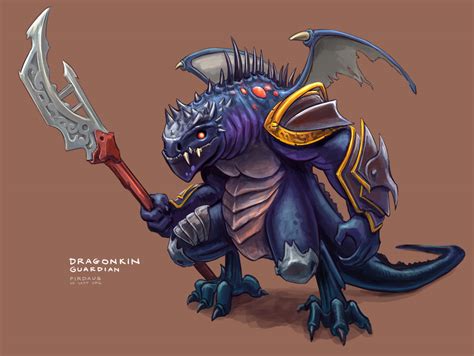 Dragonkin Guardian By Freakyfir On Deviantart