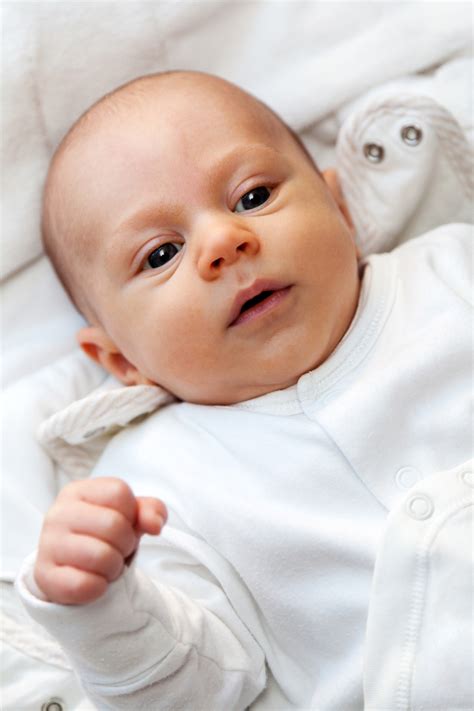 Baby In White Free Stock Photo - Public Domain Pictures