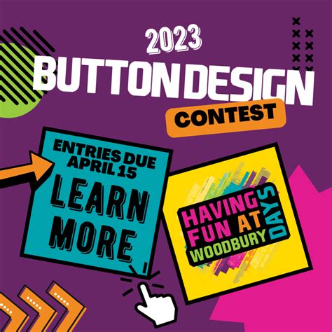 2023 Button Design Contest Woodbury Days