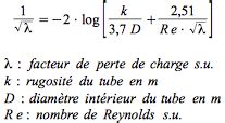 Pertes De Charge Lin Iques Exercice D Auto Valuation