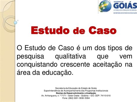 Estudo De Caso