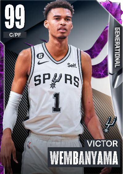 Nba K Kdb Custom Card Victor Wembanyama