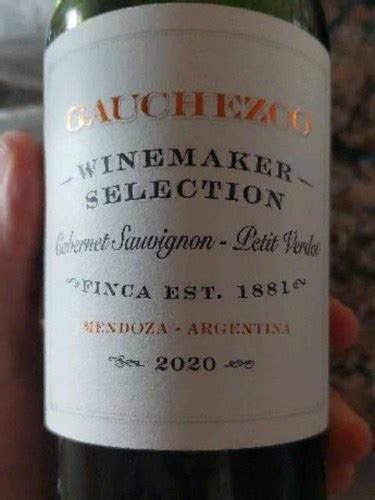 Gauchezco Winemaker Selection Cabernet Sauvignon Petit Verdot Vivino US