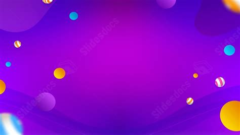 Gradient Colorful Light Effect Circle Powerpoint Background For Free ...