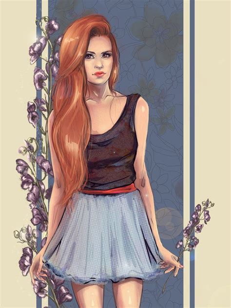 Fanart Lydia Martin → The Banshee Riverdale Roy And Thea Red Hair