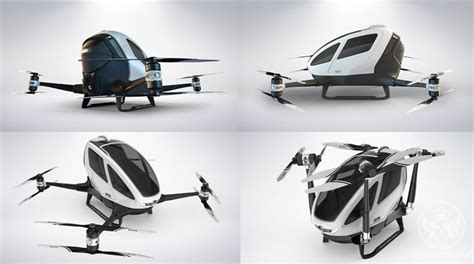 Meet Ehang 184, the First Passenger Drone in the World - Illumination ...