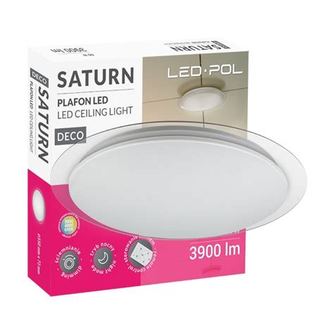 Plafon LED SATURN 60W CCT 3900lm Pilot Led Pol Produkty Oprawy LED