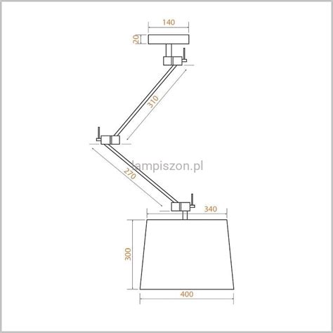 Zakyntos Lampa Wisz Ca Na Regulowanym Ramieniu Bia Y Aba Ur Xe Argon