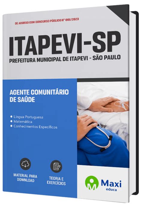 Apostila Prefeitura De Itapevi Sp Agente Comunit Rio De Sa De