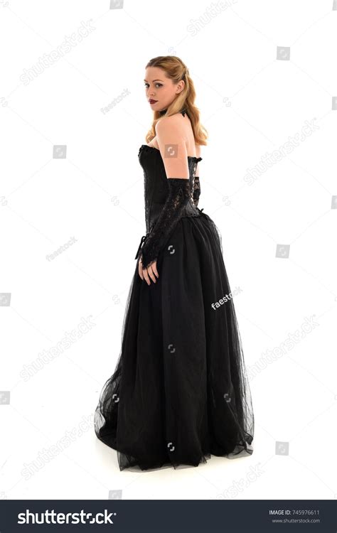 Full Length Portrait Blonde Girl Wearing Stock Photo 745976611 Shutterstock
