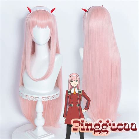 Anime DARLING in the FRANXX 02 Cosplay Heat Resistant Synthetic Wig ...