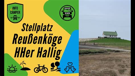 Stellplatz Reu Enk Ge Hamburger Hallig Nordsee Youtube