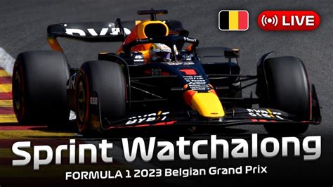 LIVE FORMULA 1 Belgian Grand Prix 2023 SPRINT RACE Watchalong