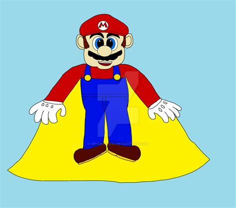 Cape Mario by OptiMario94 on DeviantArt