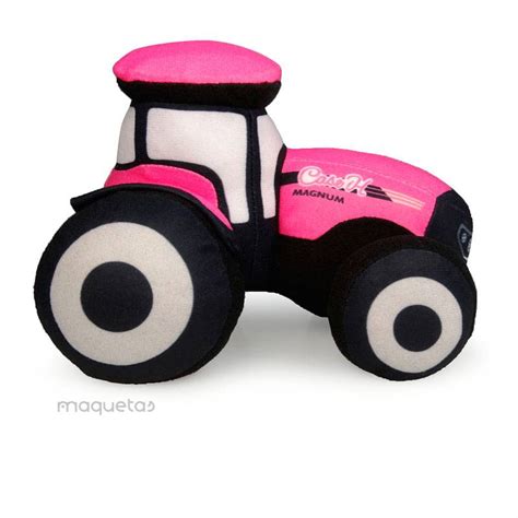 Peluche Tractor Case Ih Magnum Rosa Cm Uhk