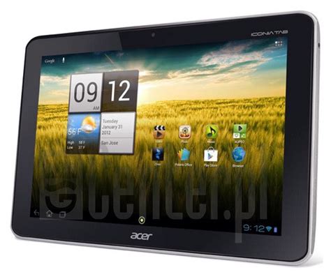 Acer A Iconia Tab Specification Imei Info