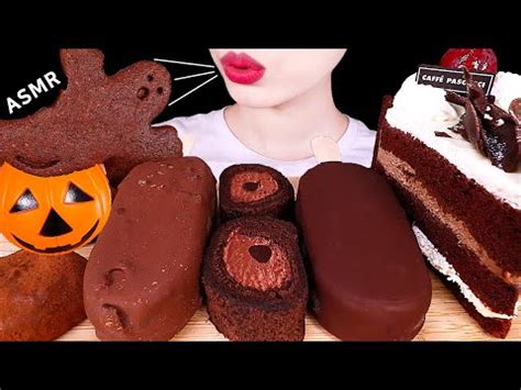 ASMR MUKBANGCHOCOLATE PARTY ICE CREAM COOKIE CAKE RICE CAKE