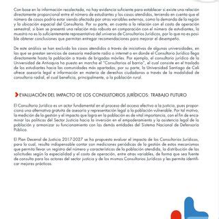 Evaluación del impacto de los consultorios jurídicos Download