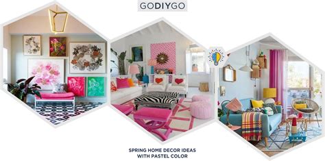 11 Spring Home Decor Ideas With Pastel Color - GODIYGO.COM