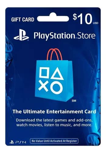 Psn Tarjeta Playstation Network Card Usa Store Mercadolibre