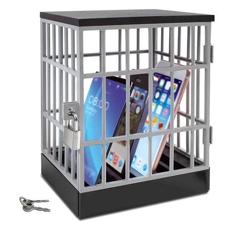Mobile Phone Smartphone Jail Cell Prison Lock Up Safe Dinner Time