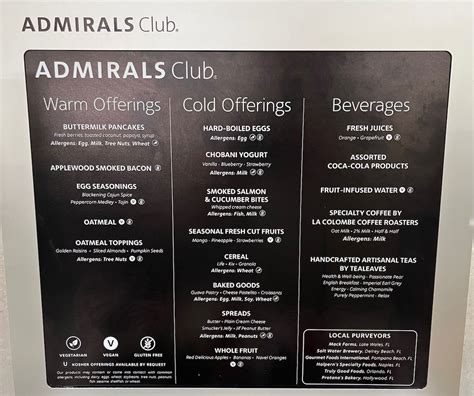 New American Admirals Club Food: How Is It? - One Mile at a Time