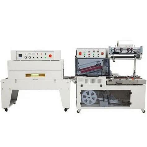 Pouch Sealing Machine Automatic L Sealer With Shrink Tunnel For